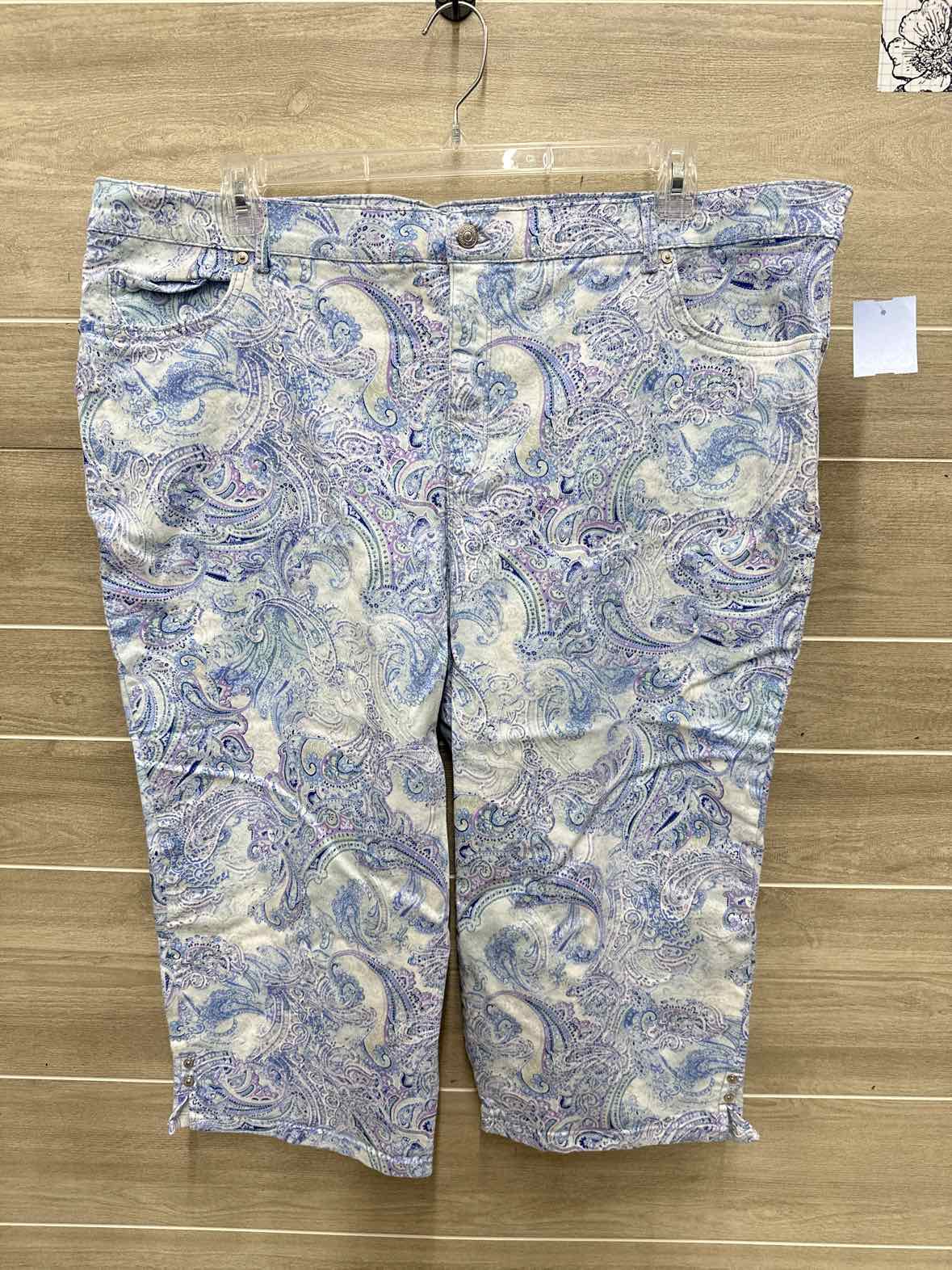 Gloria Vanderbilt Size 22W Blue Plus Pants