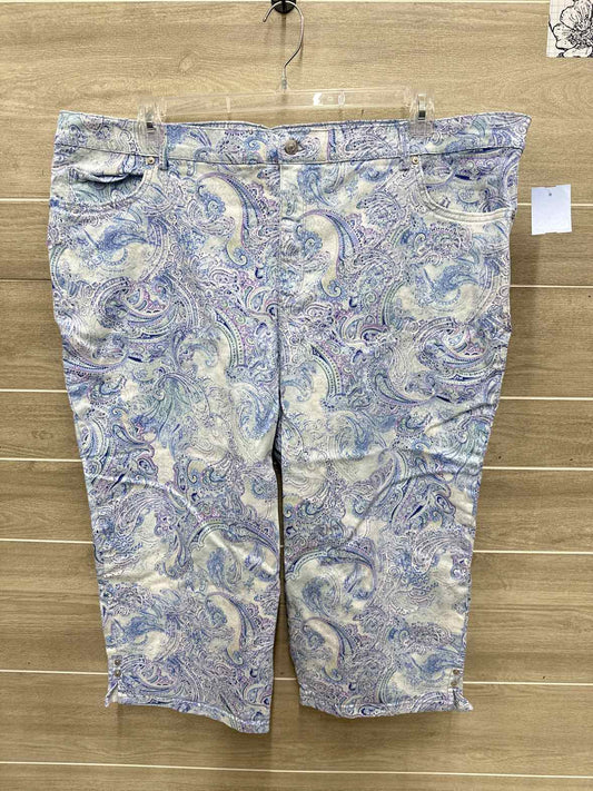 Gloria Vanderbilt Size 22W Blue Plus Pants
