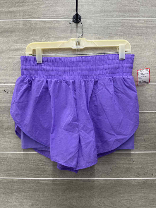 All In Motion Size M Purple Womens Shorts