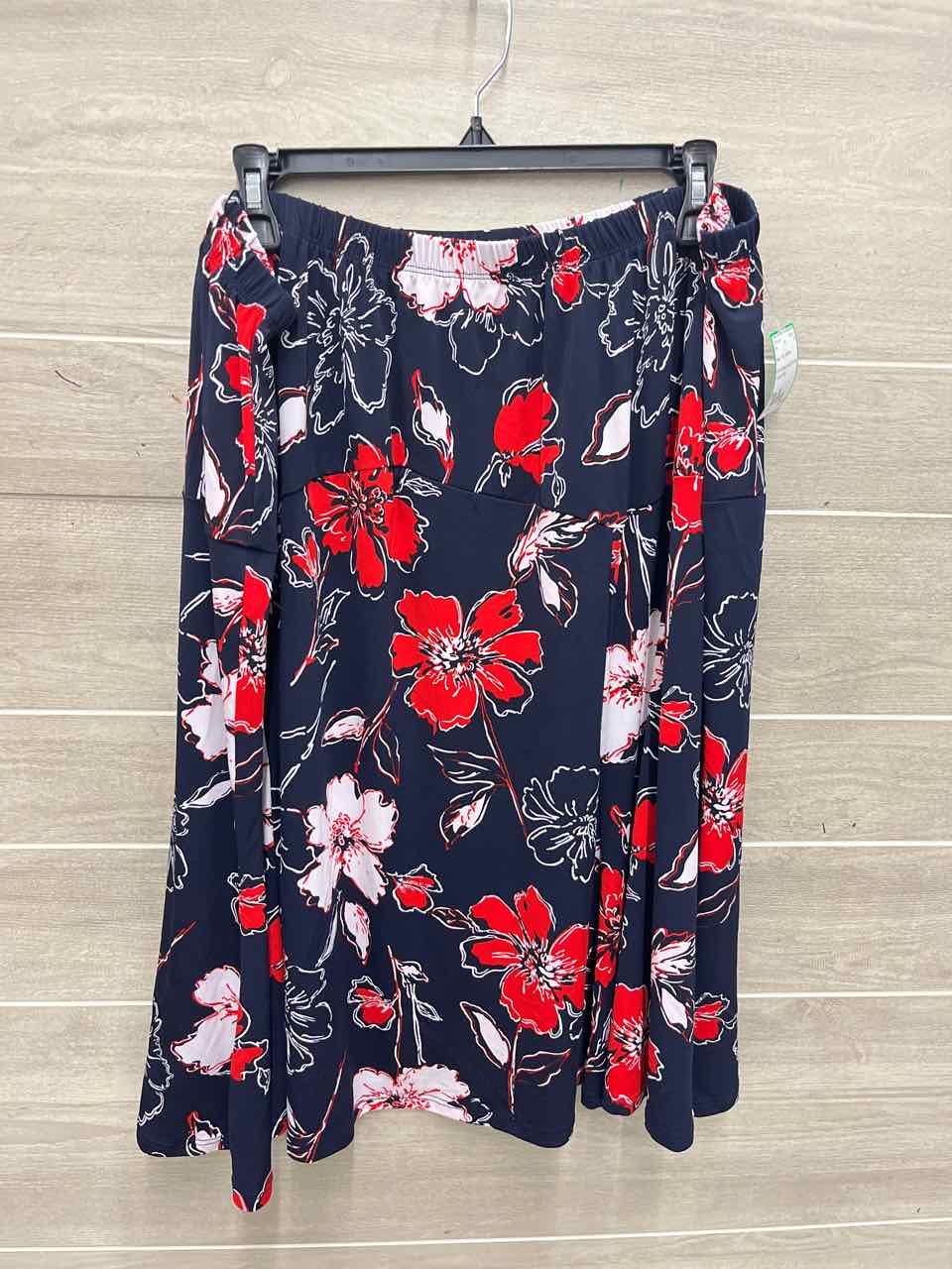 Size 3X Navy Plus Skirt