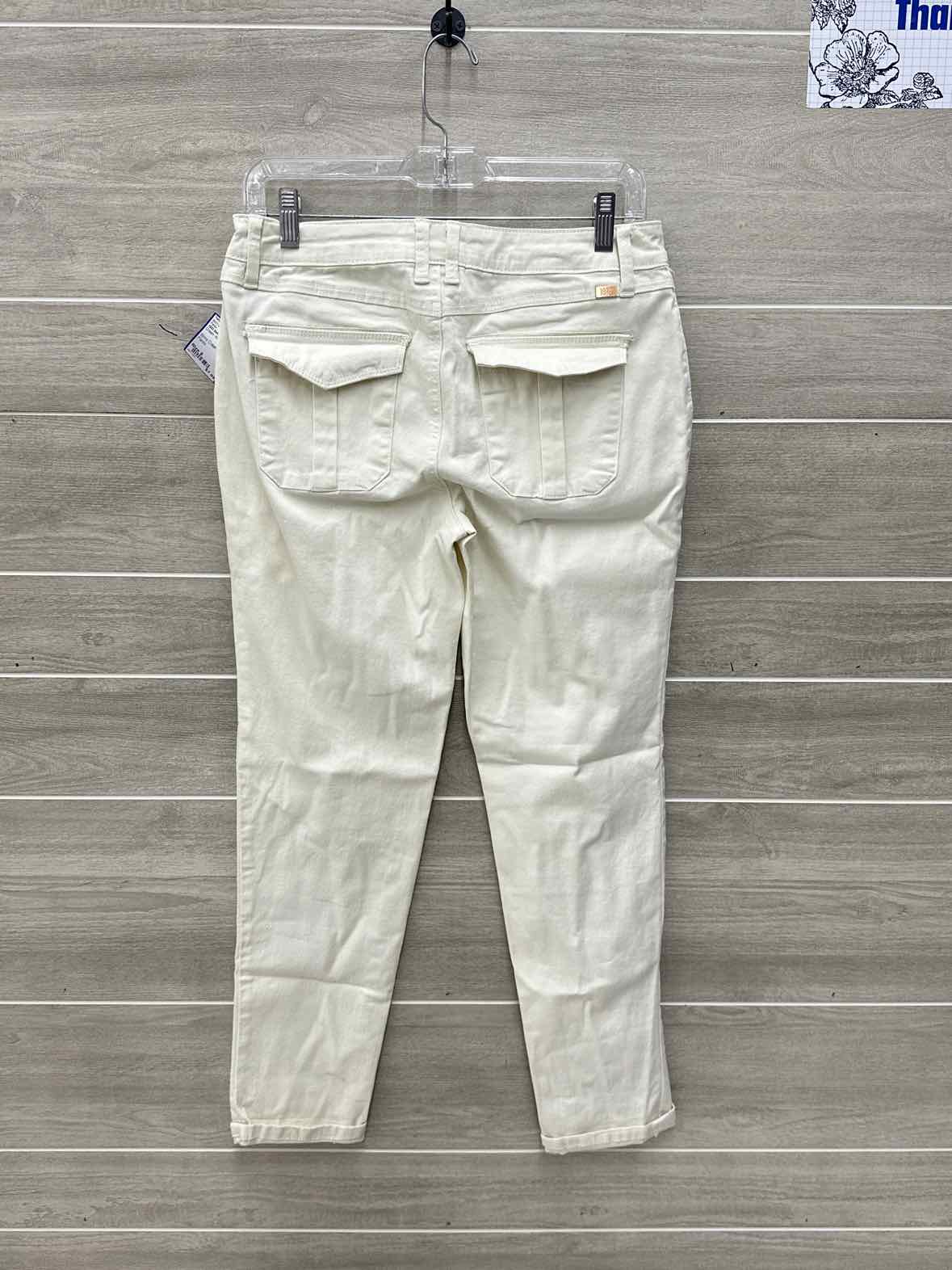 1822 Denim Size 6 Cream Womens Pants