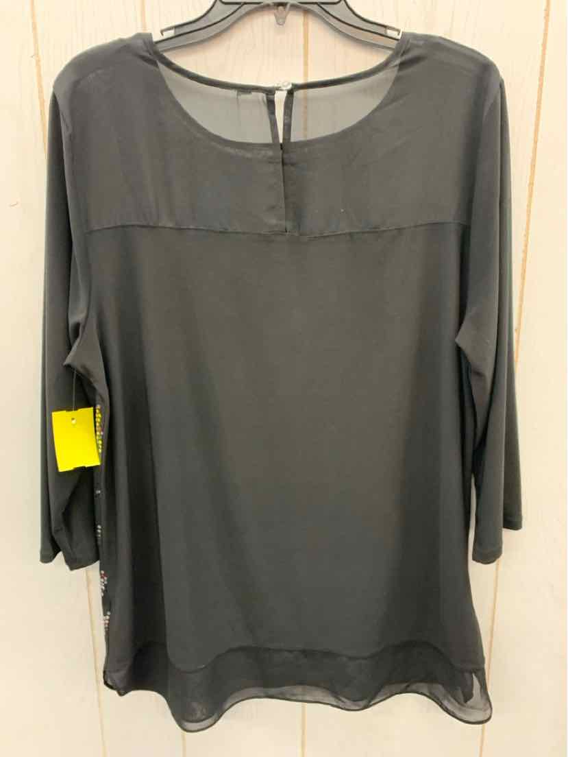 Black Womens Size M Shirt