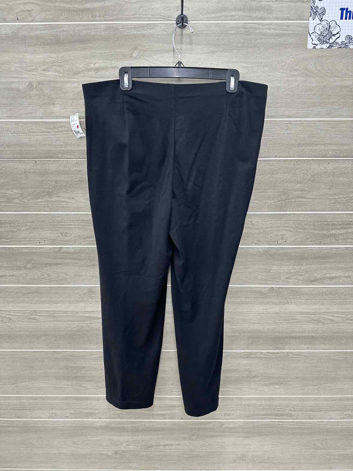 Eileen Fisher Size L Black Womens Pants