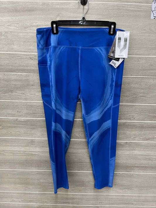 Iron Joc Blue Womens Women Size 18/20 Leggings