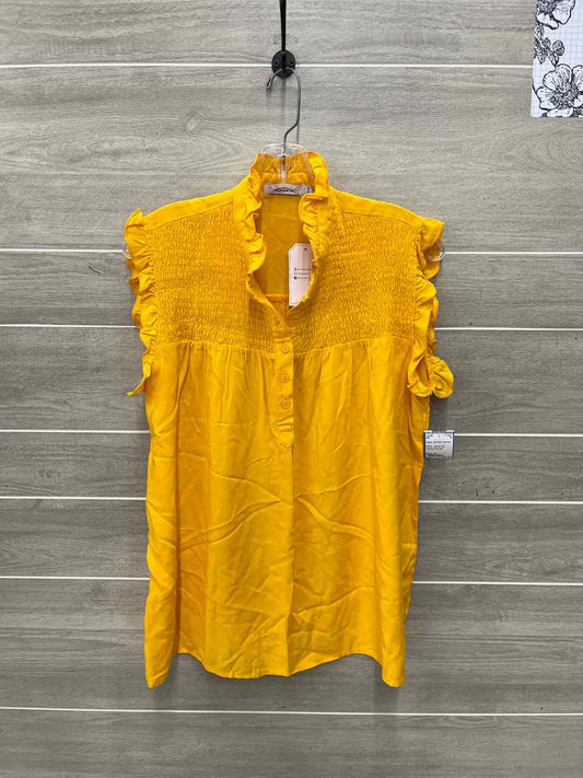 Size M Yellow Womens Shirt