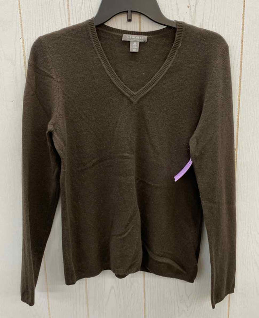 Charter Club Brown Womens Size M Sweater