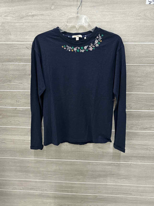 Barbour Navy Womens Size Small Shirt