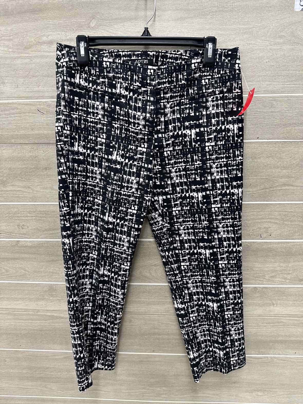 Apt 9 Size 6 Black Womens Pants
