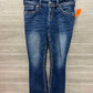 Silver Size 4 Blue Womens Jeans