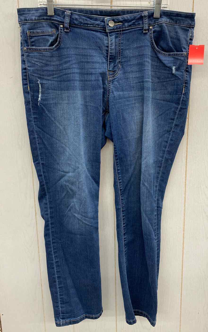 Apt 9 Blue Womens Size 16 Jeans