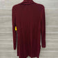 SJB Burgundy Womens Women Size Small Sweater