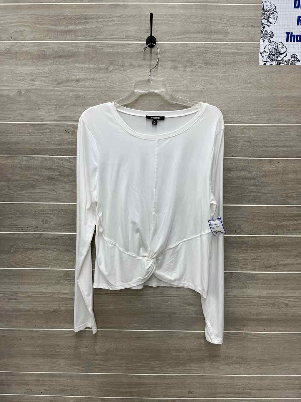 Zobha Size XL White Womens Shirt