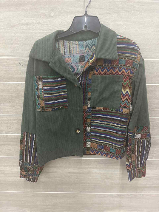 Shein Size 4 Olive Womens Blazer