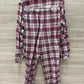 Croft & Barrow Size S Red Womens Pajamas