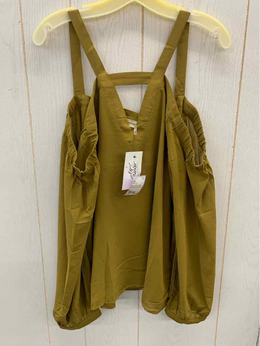 ENTRO Green Womens Size L Shirt