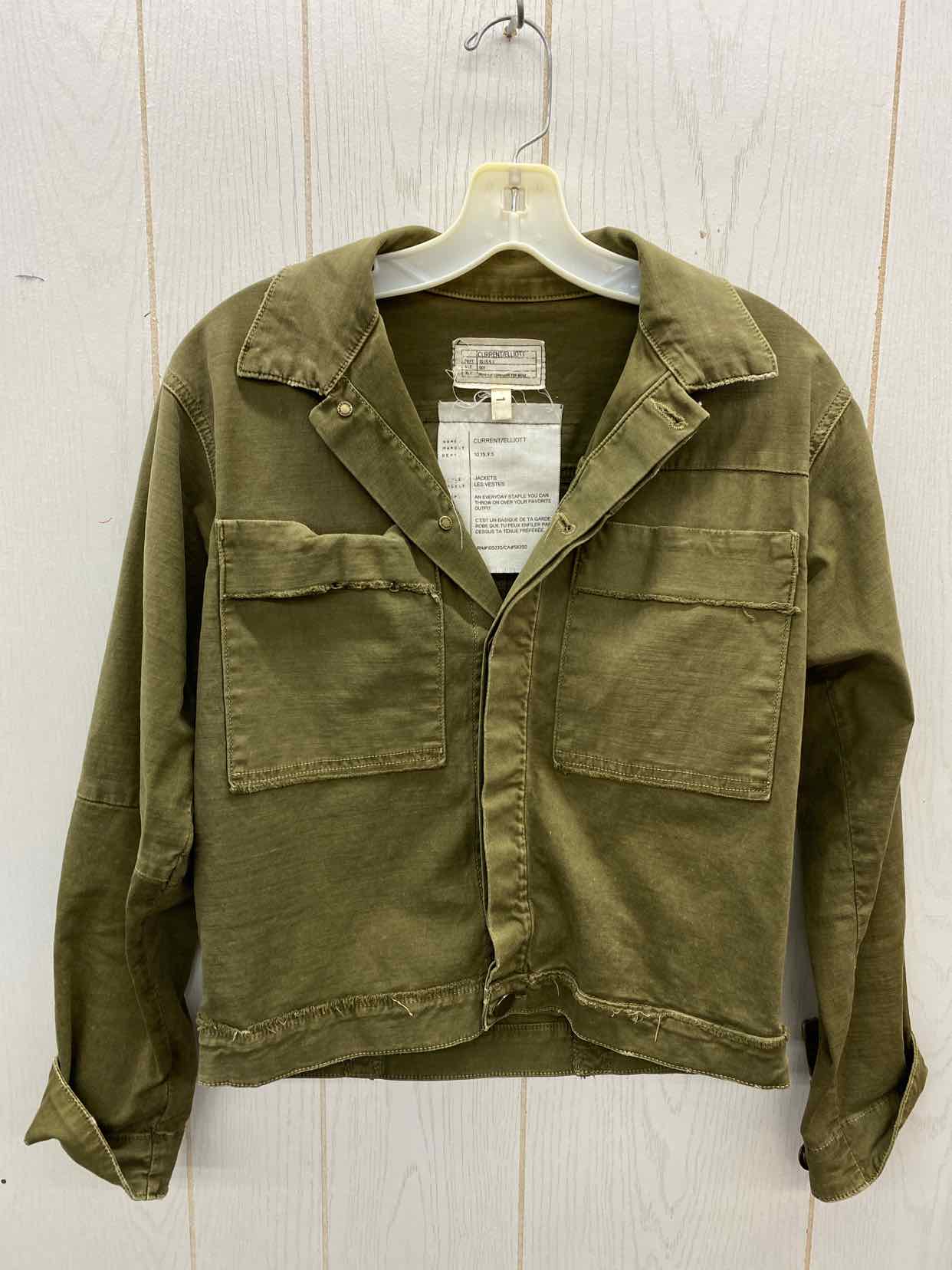 Current Elliott Olive Womens Size Small Blazer