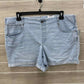 Time & Tru Blue Womens Women Size 20 Shorts