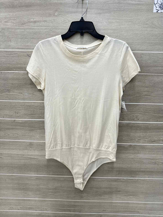 Wasabi + mint Cream Womens Women Size M Bodysuit
