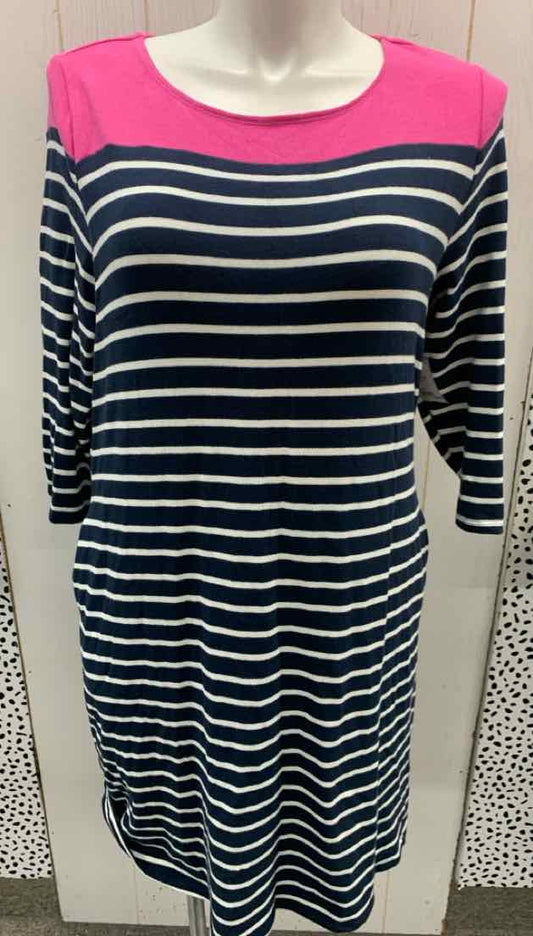 Navy Womens Size 1X Dress