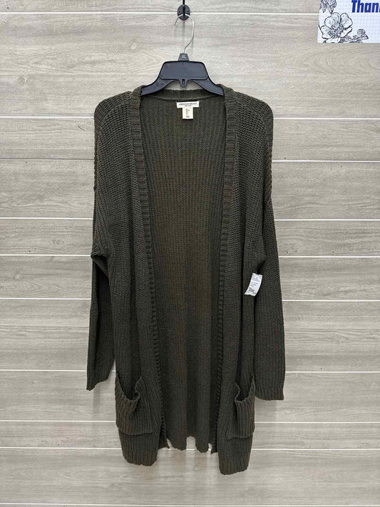 Christian Siriano Size L Olive Womens Sweater