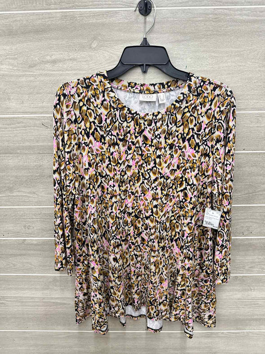 LOGO Size M/L Black Womens Shirt
