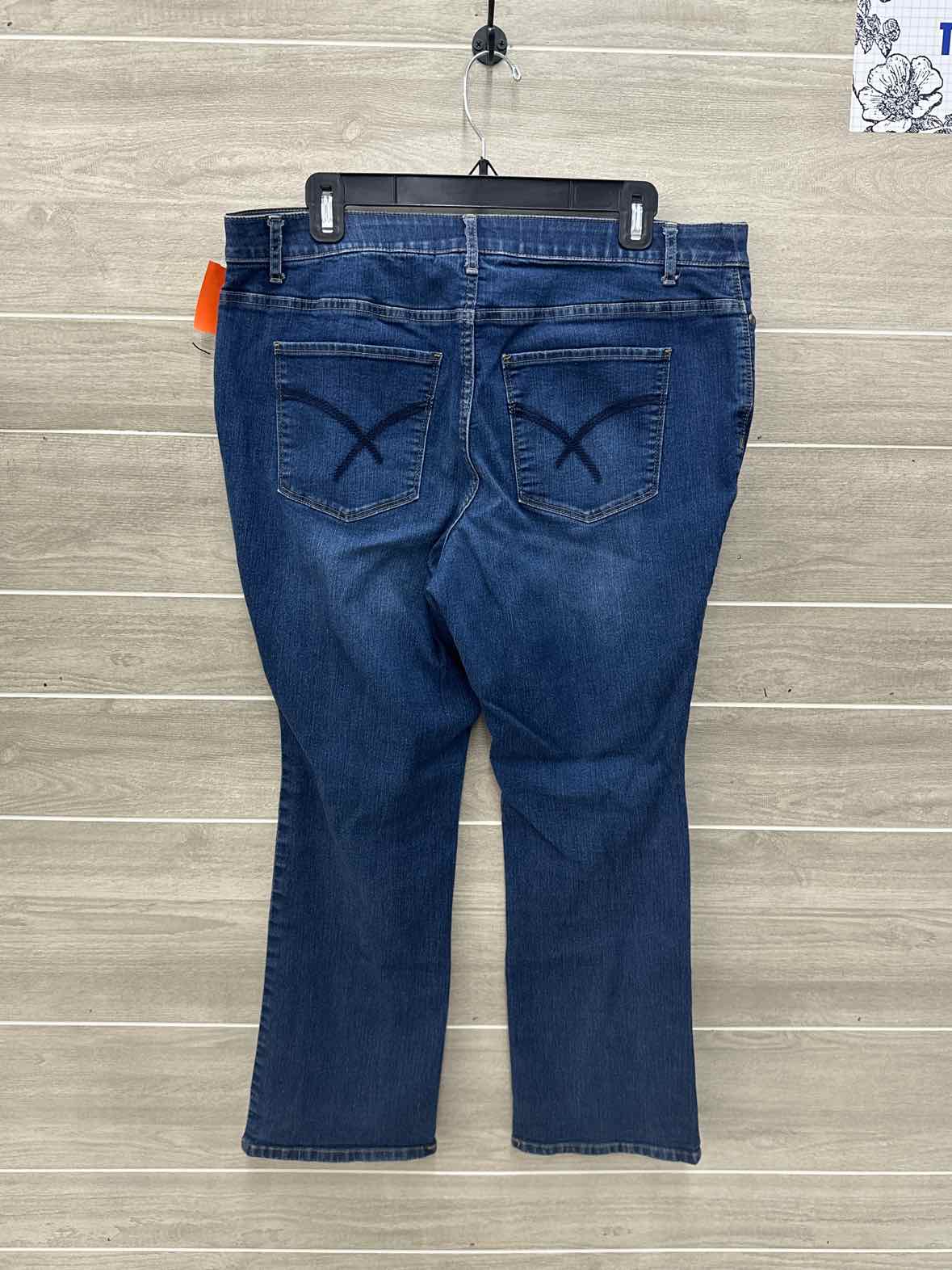CJ Banks Blue Womens Women Size 14WP Jeans