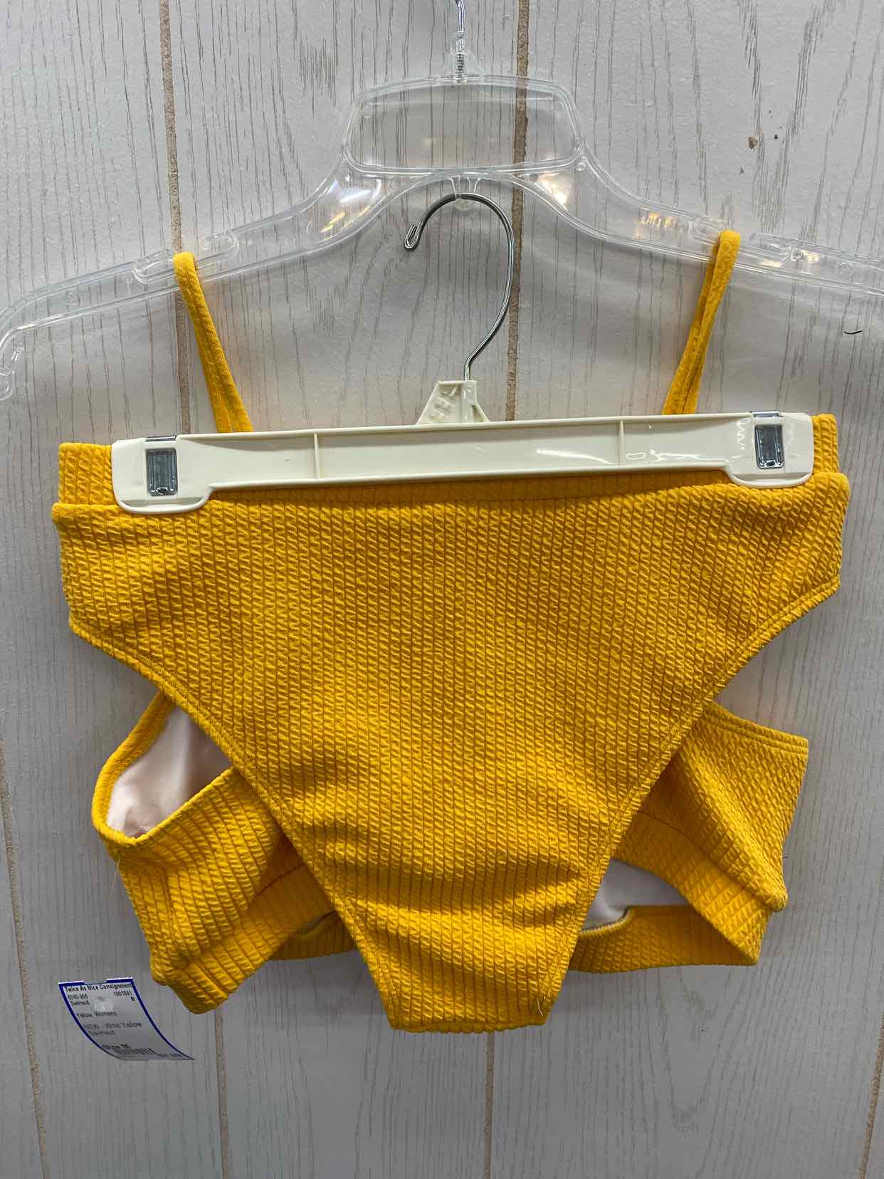 Yellow Womens Size M Swimsuit