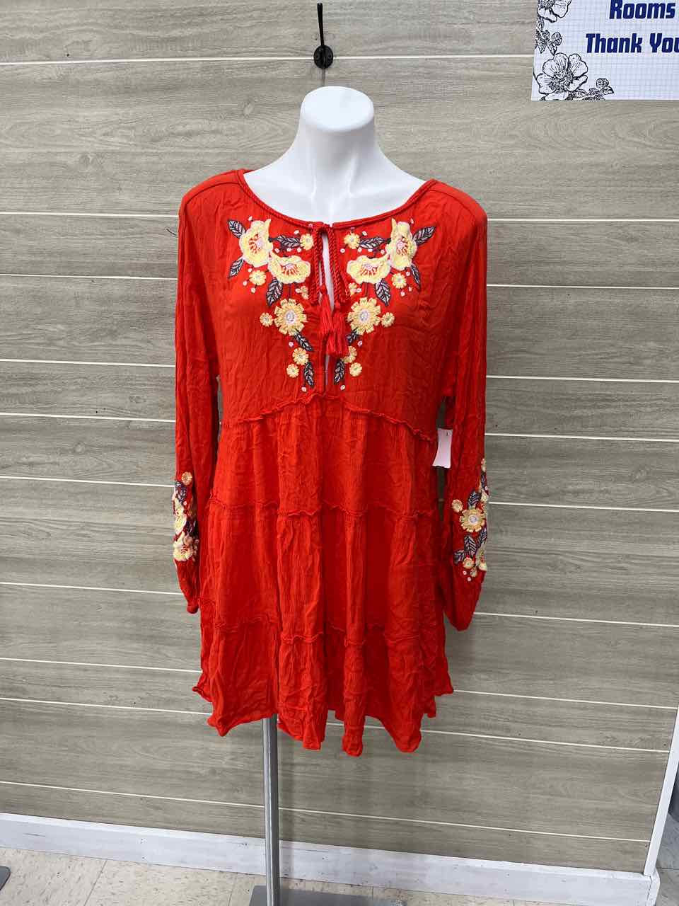 Free People Size S Red Womens Dress