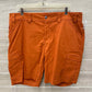 Duluth Size 18 Orange Plus Shorts