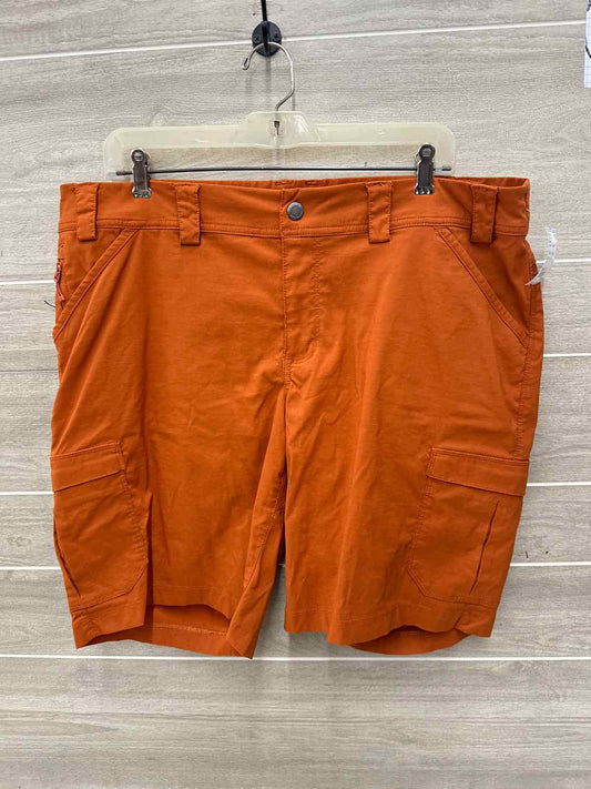 Duluth Size 18 Orange Plus Shorts