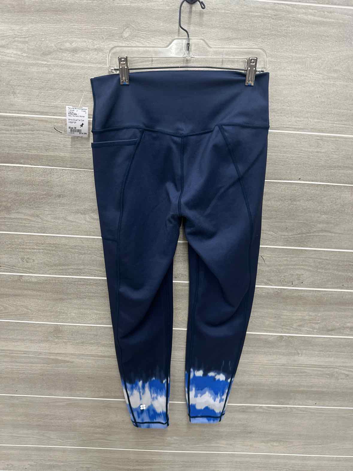 Sweaty Betty Size M Navy Womens Leggings