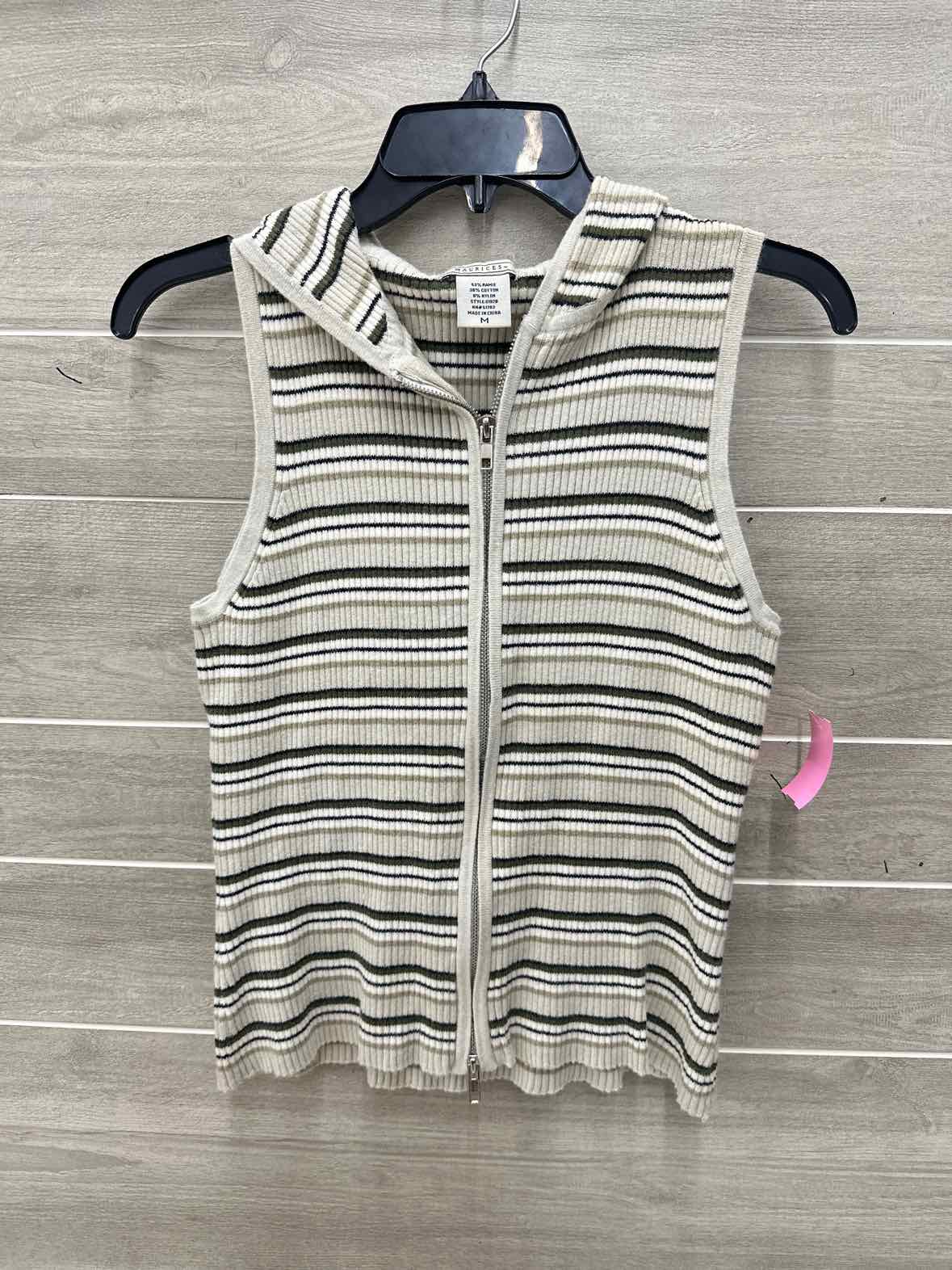 Maurices Size M Tan Womens Vest