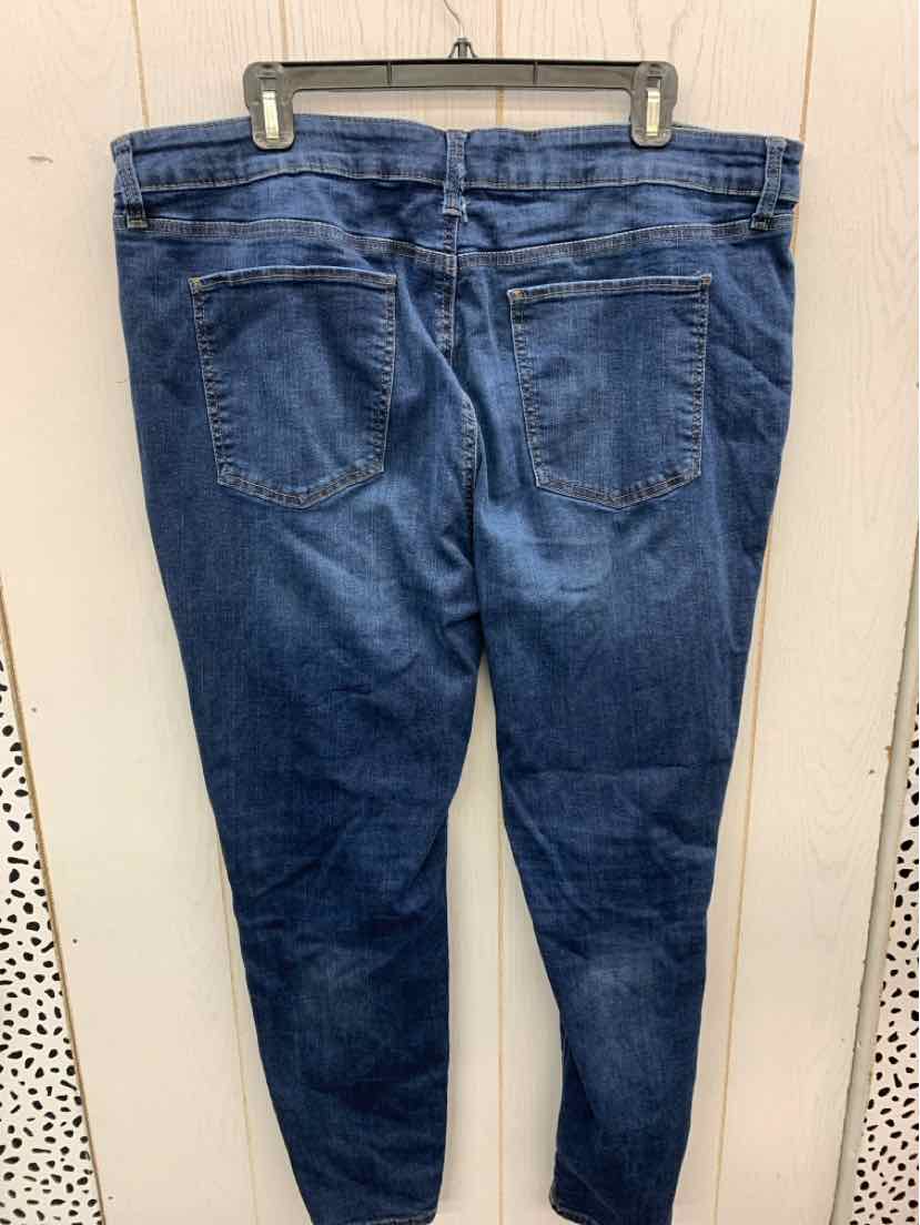 So Blue Womens Size 22W Jeans