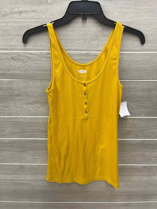 Old Navy Mustard Womens Women Size M Tank Top