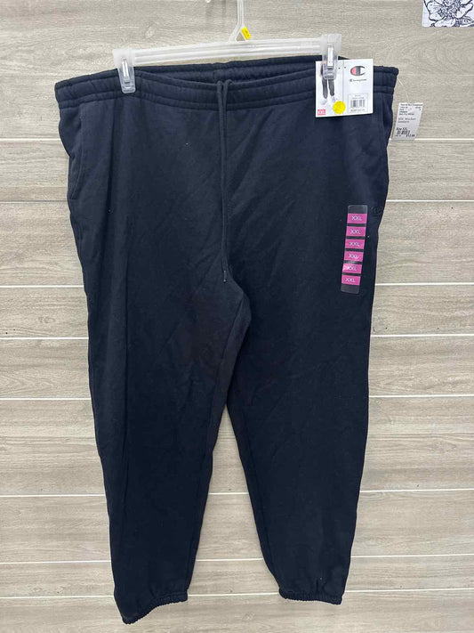 Champion Size XXL Black Plus Pants