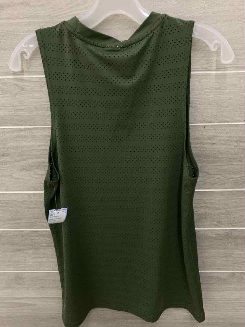 Zyia Olive Womens Size M Tank Top