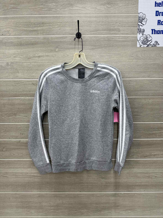 Adidas Size XS/S Gray Womens Sweatshirt