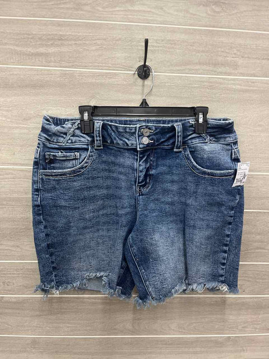 KanCan Size 14 Blue Womens Shorts