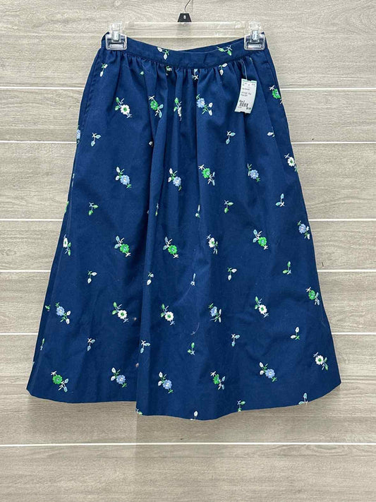 Navy Womens Size 2 Skirt