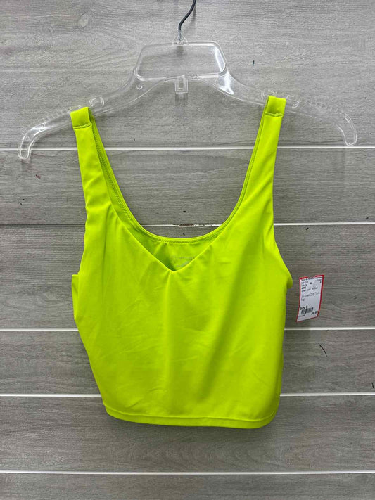 AERIE Size L Green Junior Tank Top