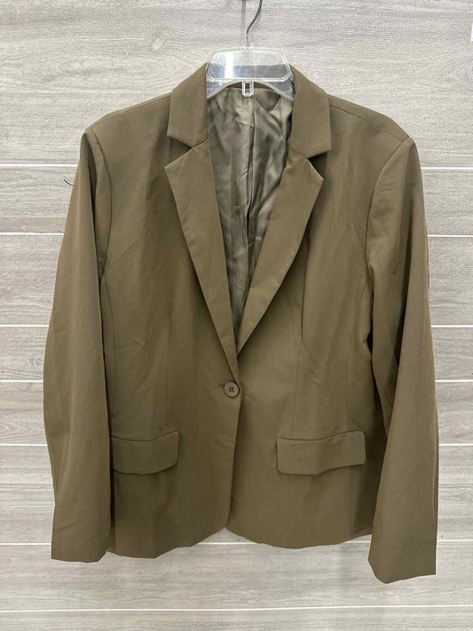 Olive Womens Women Size 16/18 Blazer