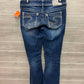 Silver Size 4 Blue Womens Jeans