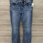 Silver Size 4 Blue Womens Jeans