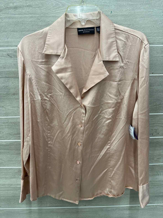 Dana Buchman Size 16 Pink Plus Shirt