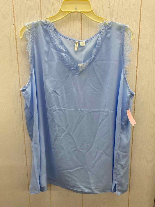 CATO Blue Womens Size 18/20 Shirt