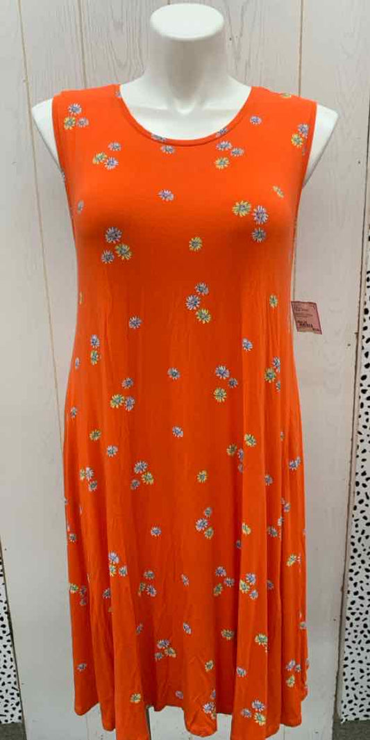 Style & Co Orange Womens Size 2X Dress