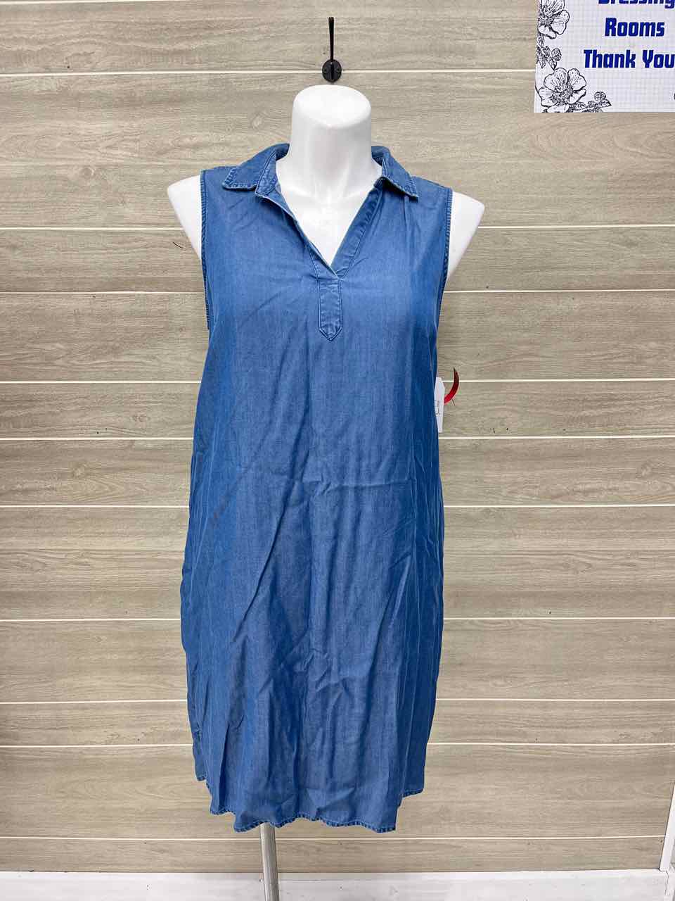 Time & Tru Blue Womens Women Size 16/18 Dress
