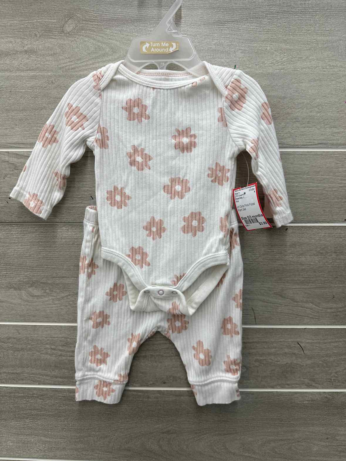 Cloud Island Infant 0/3 months 2 PC Ensemble