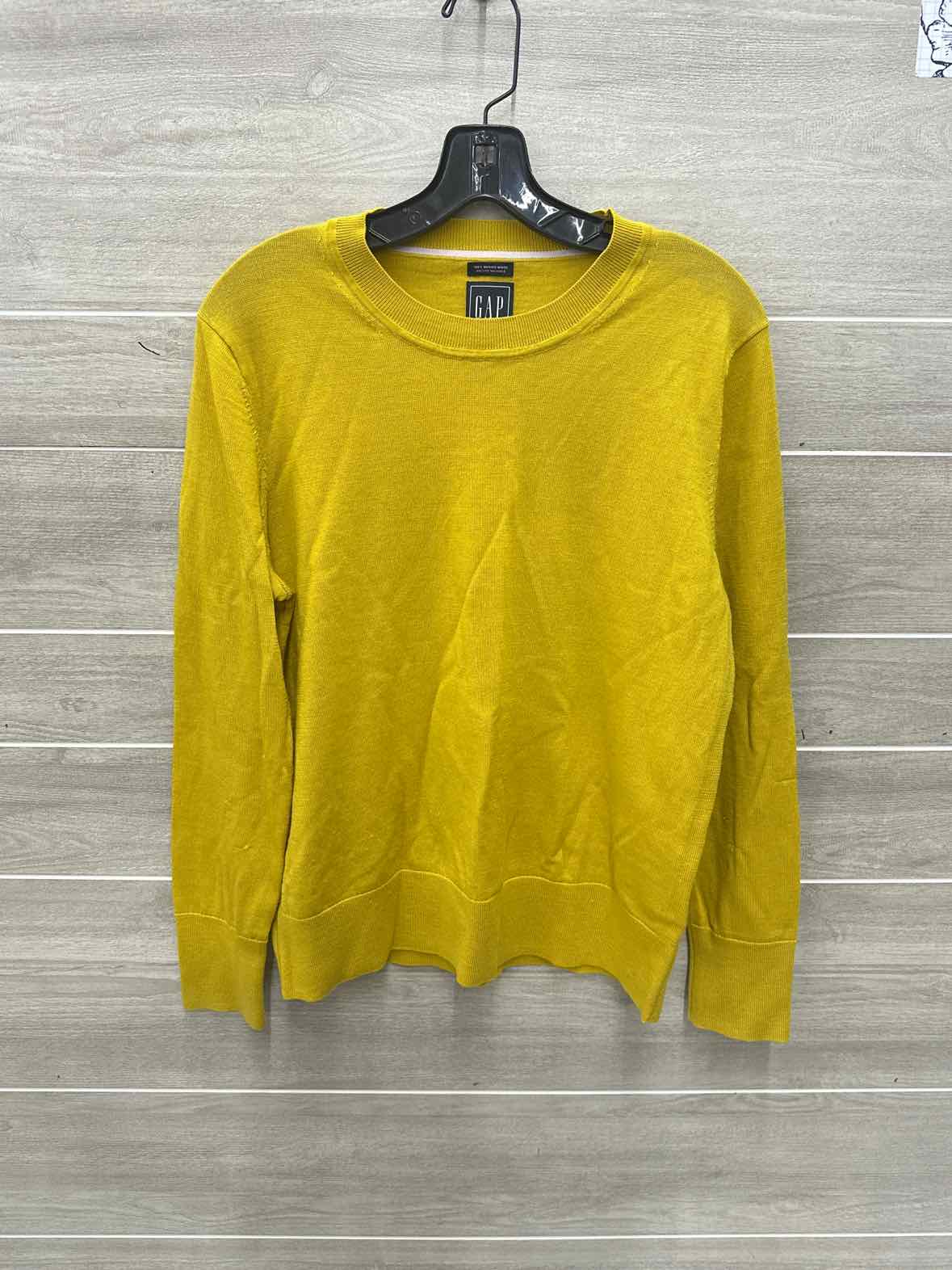 GAP Size L Mustard Womens Sweater