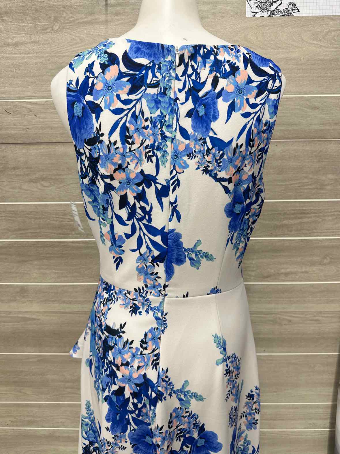 Eliza J Size 12 Blue Womens Dress